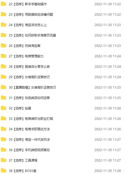 (4409期)淘系天猫电商业绩增长:已培养上千位卖家实现100W+利润(700节30G课程)