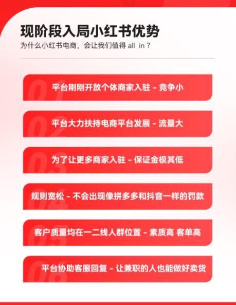 (5840期)2023小红书电商火爆全网,新晋红利,风口项目,单店收益在3000-30000!