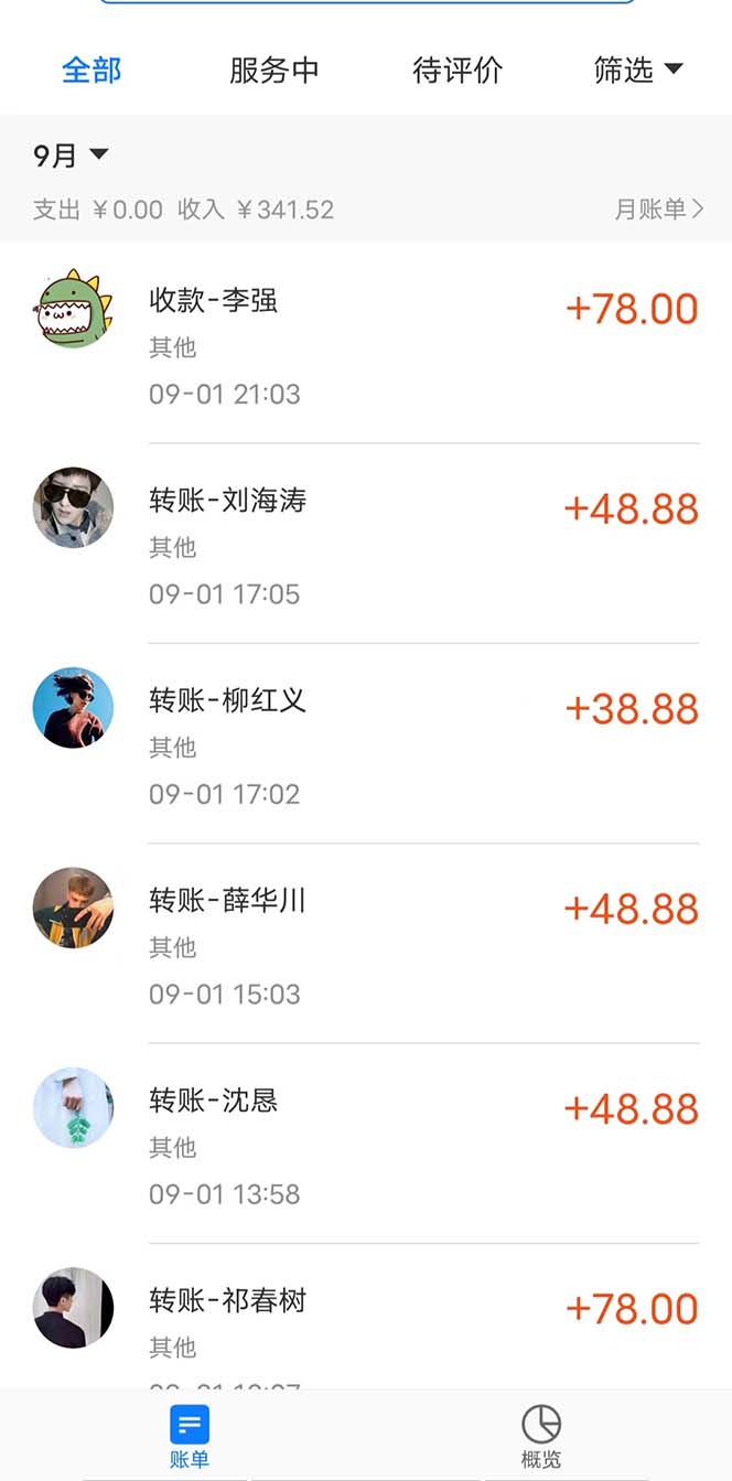 (7292期)日引500+色粉轻松月入上万九月份最新男粉项目(附753G素材)
