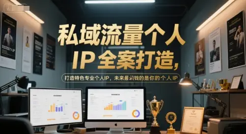 私域流量个人IP全案打造,打造特色专业个人IP,未来最值钱的是你的个人IP