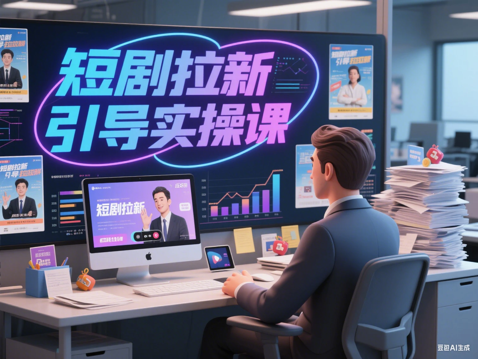 短剧拉新 引导实操课-创业猫 短剧拉新 引导实操课