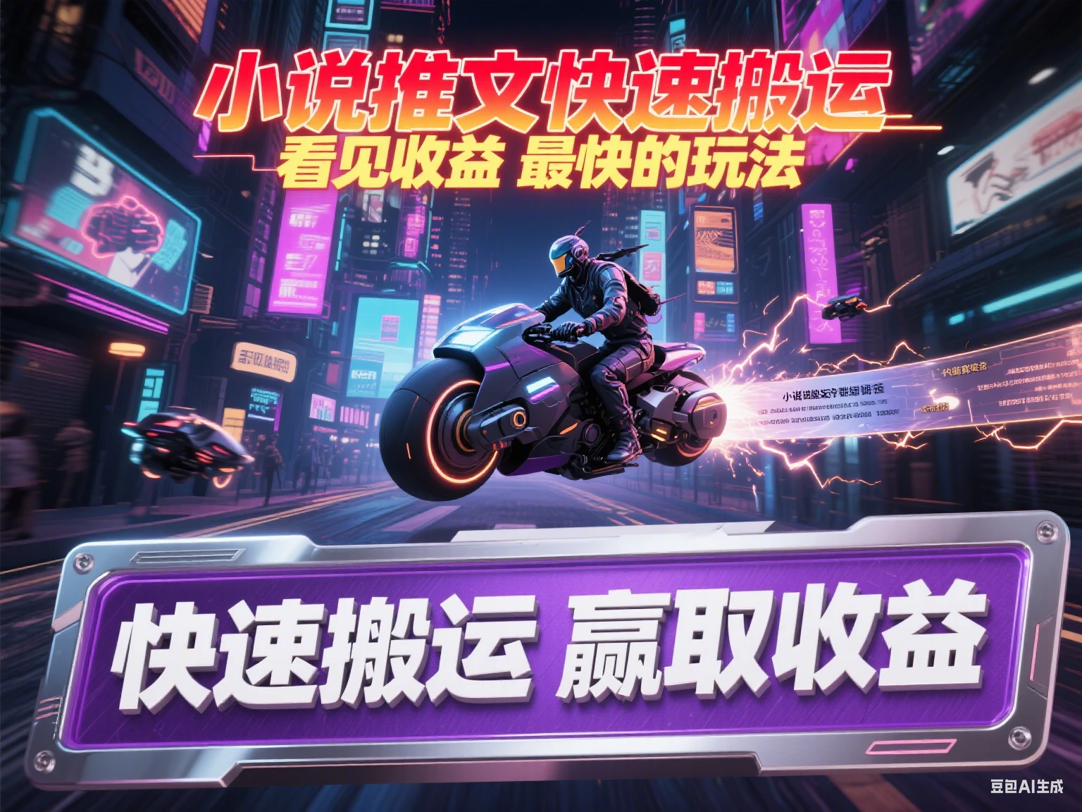 【精】小说推文快速搬运 —看见收益最快的玩法-创业猫 【精】小说推文快速搬运 —看见收益最快的玩法