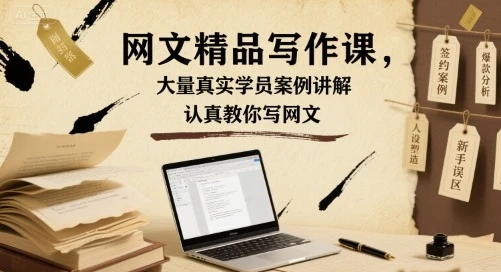 【精】网文精品写作课,大量真实学员案例讲解,认真教你写网文-创业猫 【精】网文精品写作课,大量真实学员案例讲解,认真教你写网文