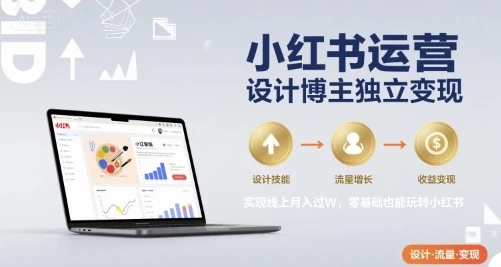 【精】小红书运营设计博主独立变现,实现线上月入过W,零基础也能玩转小红书-创业猫 【精】小红书运营设计博主独立变现,实现线上月入过W,零基础也能玩转小红书