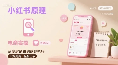 【精】小红书原理以及详细实操流程,小红书电商教程-创业猫 【精】小红书原理以及详细实操流程,小红书电商教程