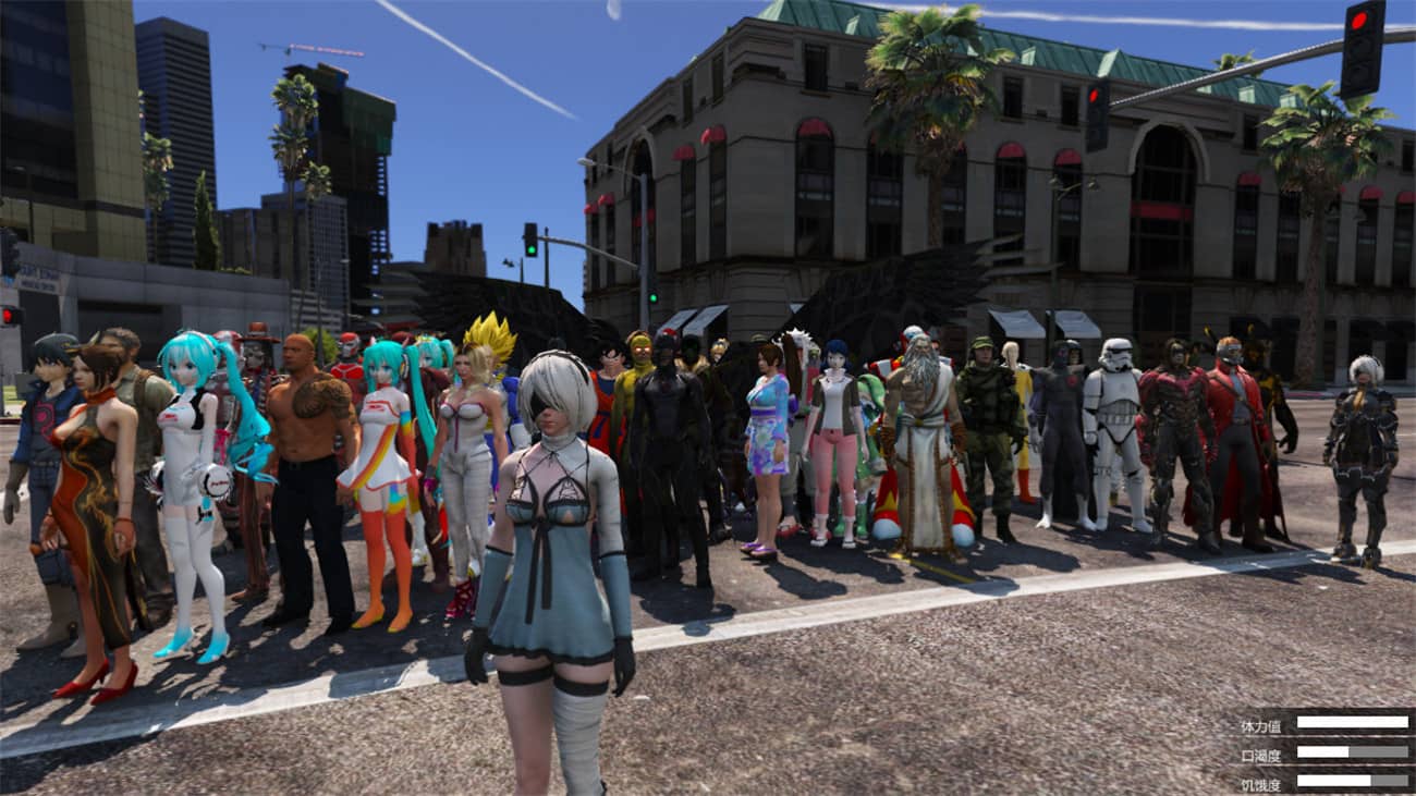 《侠盗猎车手5》MOD可剧情版