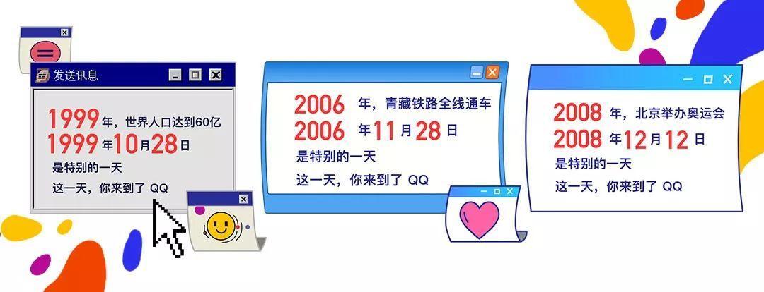 你和QQ一起度过多少天｜QQ 20周年H5刷屏幕后