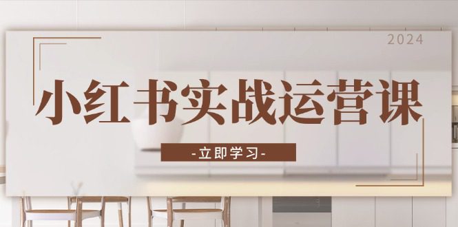（13238期）小红书实战运营课：从开通店铺到直播话术，打造爆款笔记与高效直播