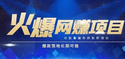 火爆全自动搬砖项目，可批量矩阵操作，爆款落地长期可做【揭秘】