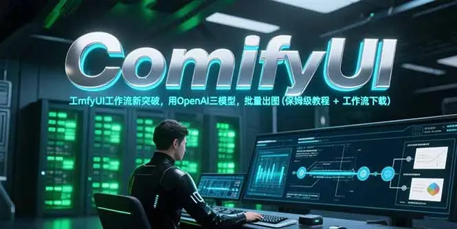 ComfyUI工作流新突破，用OpenAI三模型，批量出图(保姆级教程+工作流下载