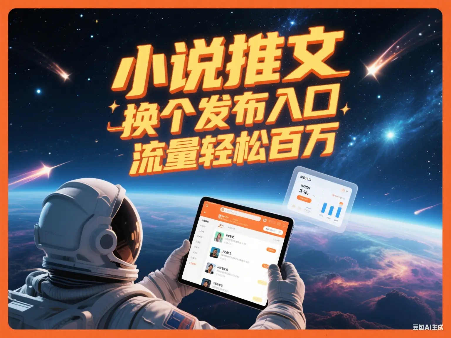 小说推文 换个发布入口 流量轻松百万