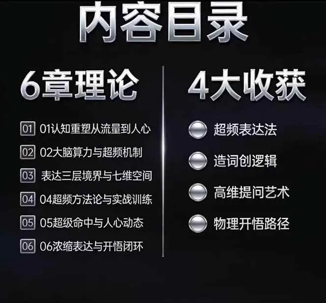 (18970期)马大个高维表达全套实战课,跳出普通口才教学,大脑超频训练打造原创思想IP体系