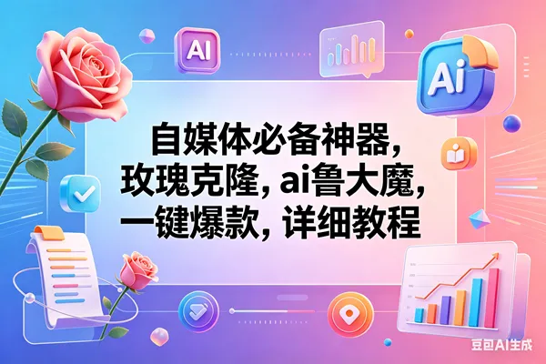 （18273期）玫瑰克隆神器，一键爆款工具，自媒体必备，60多个功能的教程