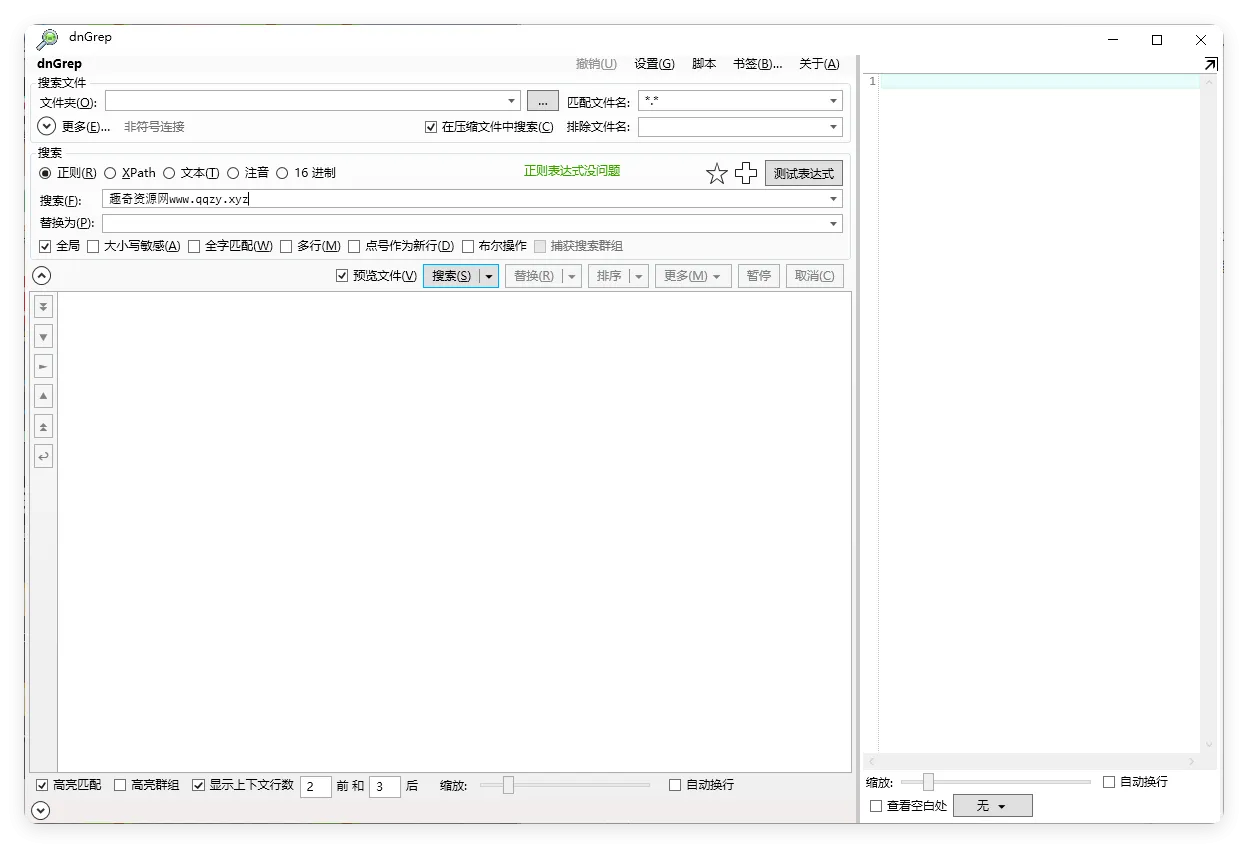dnGrep文件搜索v4.6.95.0绿色版