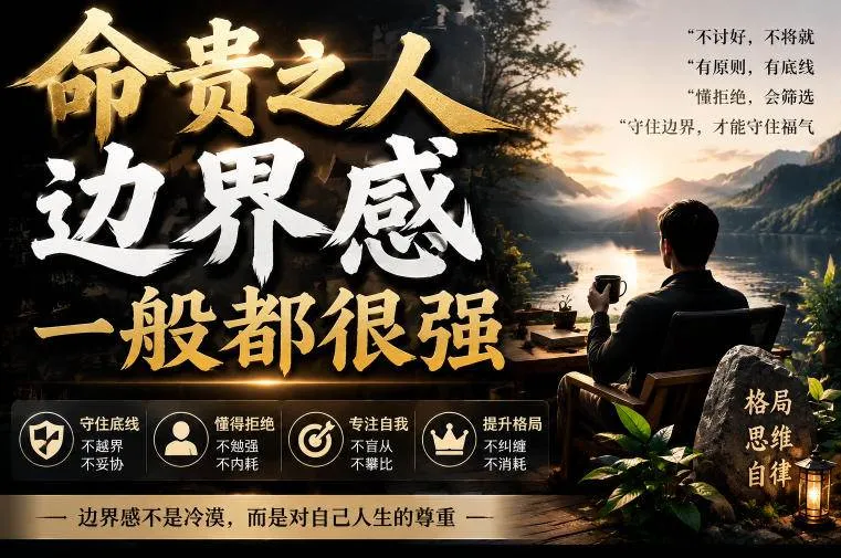 (19588期)付费文章:命贵之人,边界感一般都很强,从五大维度拆解建立强边界的实操方法
