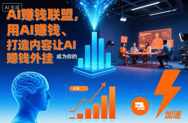【精】AI賺钱联盟,用AI賺钱、打造内容让AI成为你的賺钱外挂 【精】AI賺钱联盟,用AI賺钱、打造内容让AI成为你的賺钱外挂