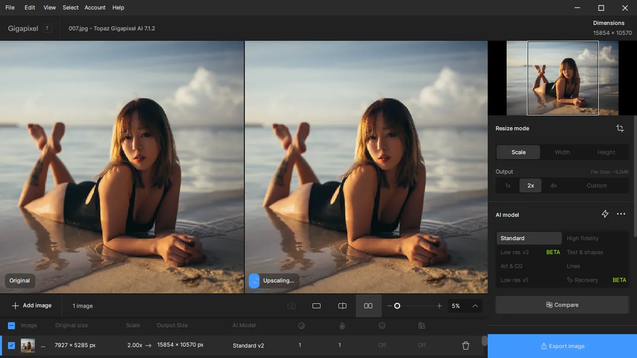Ai图像放大Topaz Gigapixel v1.3.6高级版