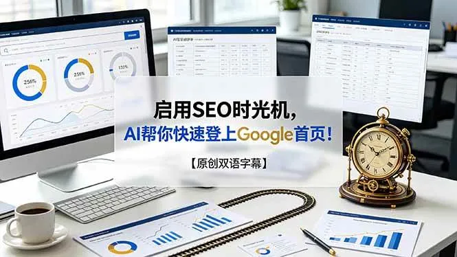 (19162期)启用SEO时光机,AI帮你快速登上Google首页!【原创双语字幕】 (19162期)启用SEO时光机,AI帮你快速登上Google首页!【原创双语字幕】