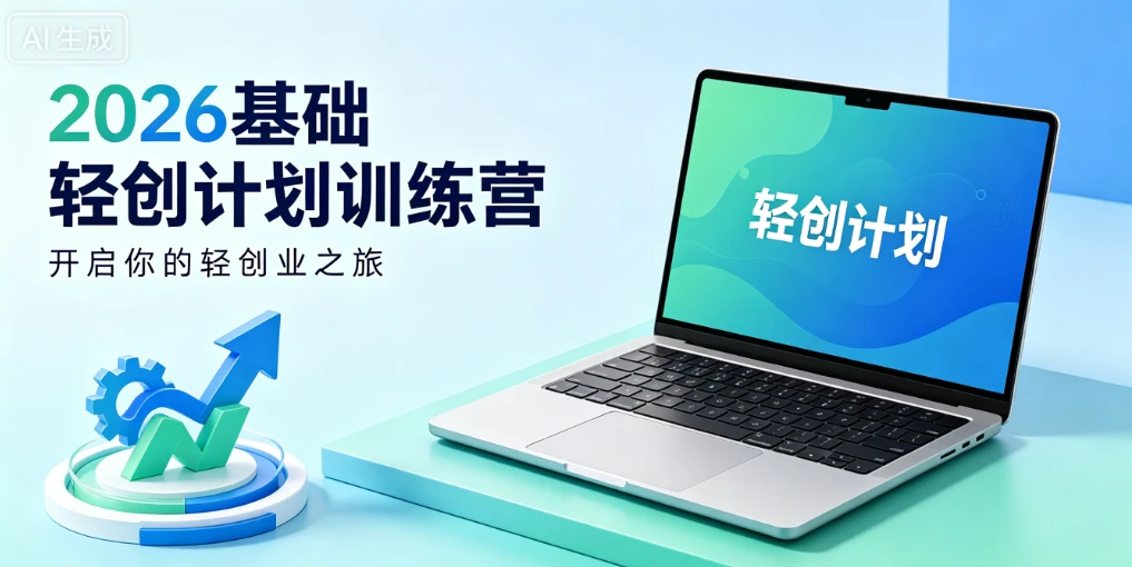 【精】2026基础轻创计划训练营