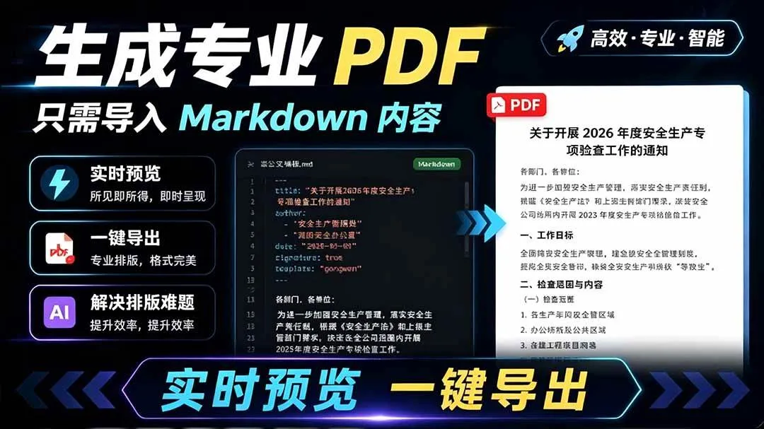(19224期)只需导入 Markdown 内容,实时预览一键导出专业 PDF!轻松解决AI生成内容排版问题 Presto (19224期)只需导入 Markdown 内容,实时预览一键导出专业 PDF!轻松解决AI生成内容排版问题 Presto
