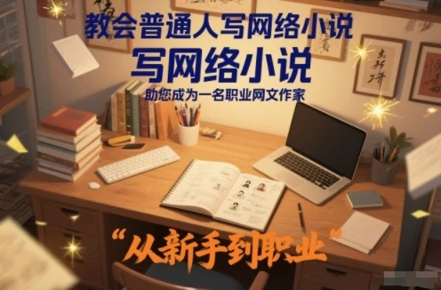 【精】教会普通人写网络小说,助您成为一名职业网文作家 【精】教会普通人写网络小说,助您成为一名职业网文作家