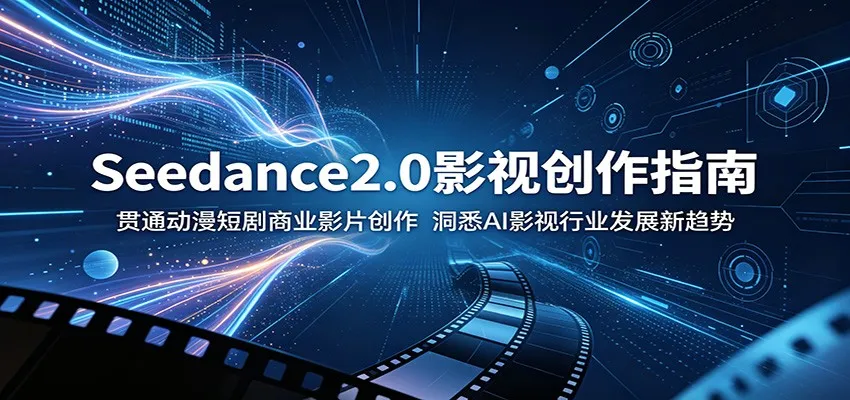 Seedance2.0影视创作指南:贯通动漫短剧商业影片创作,洞悉AI影视行业发展新趋势 Seedance2.0影视创作指南:贯通动漫短剧商业影片创作,洞悉AI影视行业发展新趋势