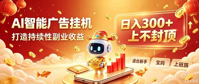 告别手动干活!AI自动化,解锁线上被动收益
