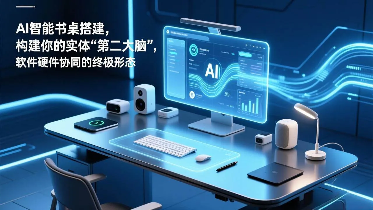 (17363期)AI智能书桌搭建,构建你的实体“第二大脑”,软件硬件协同的终极形态