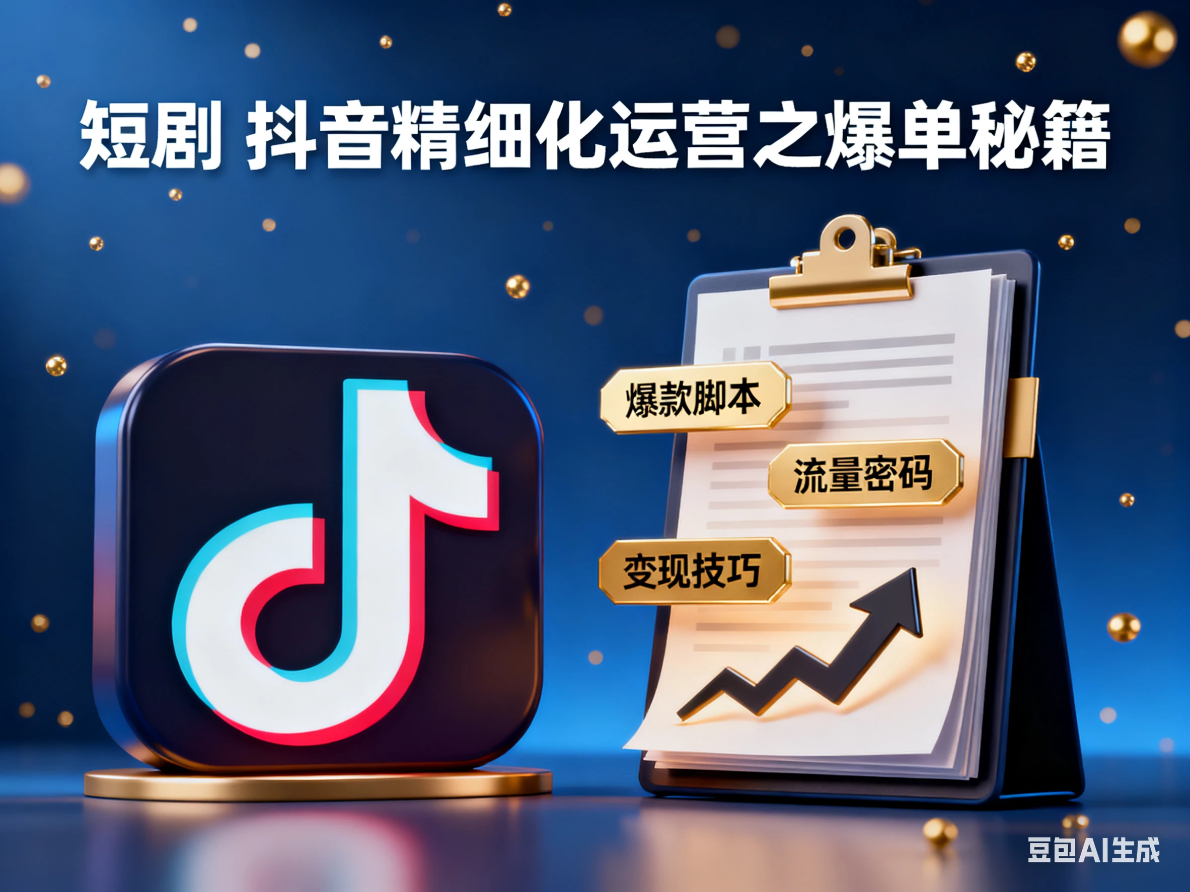 短剧 抖音精细化运营之爆单秘籍