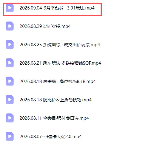 拼多多实战特训营(更新26年9月