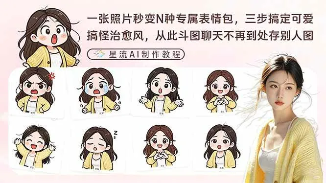 (17482期)一张照片秒变N种专属表情包,三步搞定可爱搞怪治愈风,从此斗图聊天不再到处存别人图 (17482期)一张照片秒变N种专属表情包,三步搞定可爱搞怪治愈风,从此斗图聊天不再到处存别人图