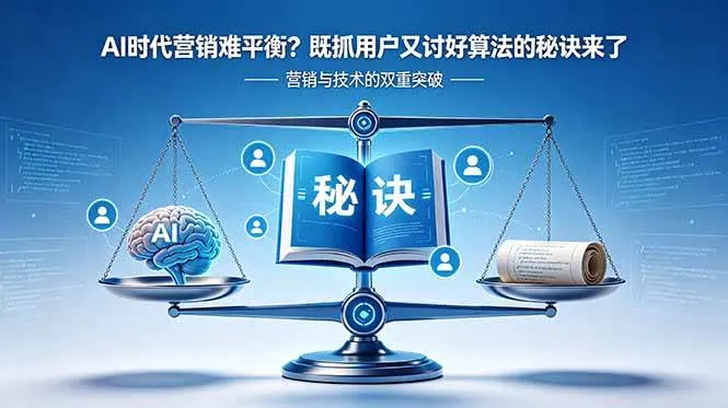 （18600期）AI时代营销难平衡？既抓用户又讨好算法的秘诀来了【原创双语字幕】