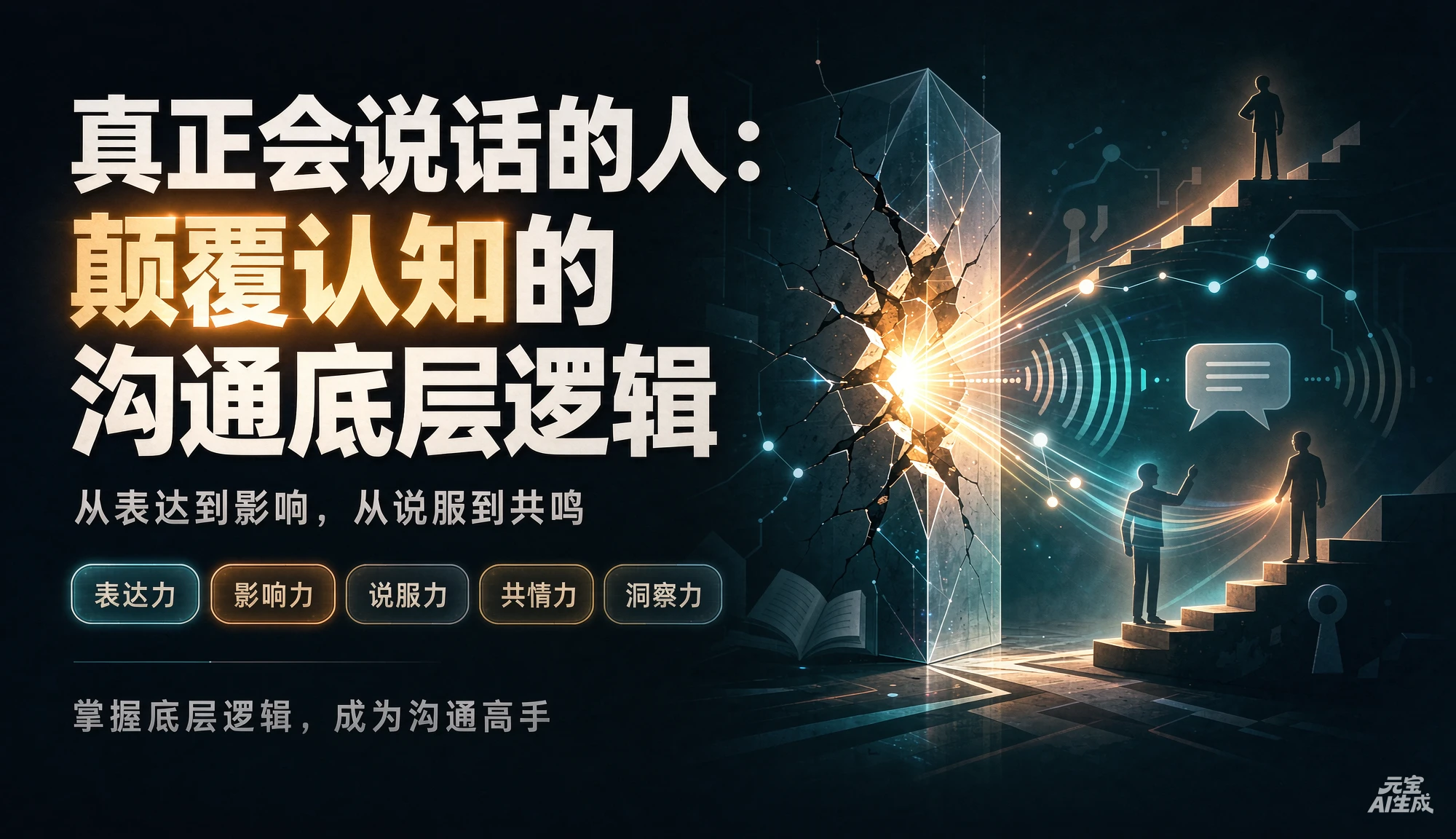 【精】真正会说话的人：颠覆认知的沟通底层逻辑，从表达到影响，从说服到共鸣