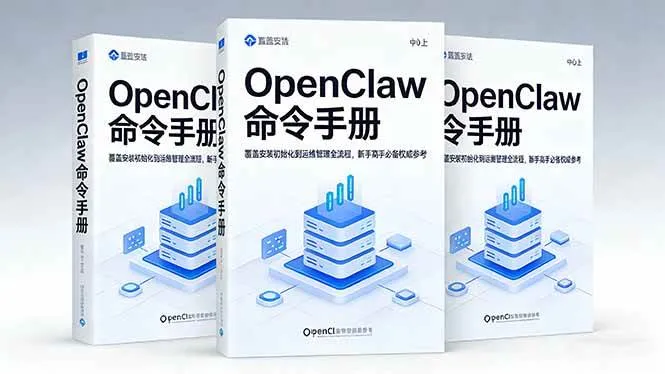 （17695期）OpenClaw命令手册：覆盖安装初始化到运维管理全流程，新手高手必备权威参考