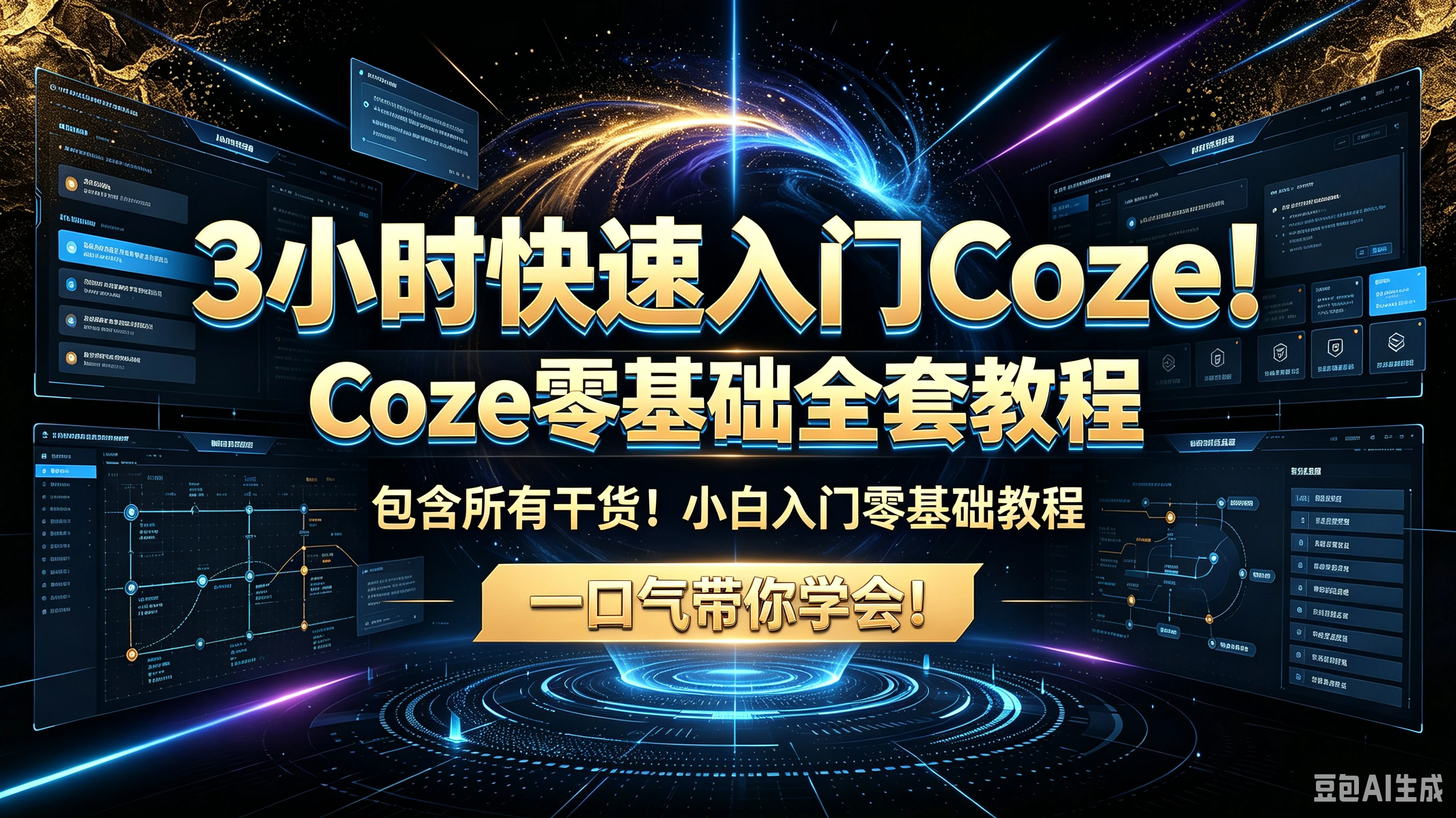 【精】3小时快速入门Coze!Coze零基础全套教程包含所有干货!小白入门零基础教程一口气带你学会! 【精】3小时快速入门Coze!Coze零基础全套教程包含所有干货!小白入门零基础教程一口气带你学会!