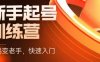 抖音电商新手起号训练营,菜鸟变老手,快速入门,新手商家超全入门课程大全