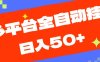 多平台全自动挂机,提现秒到账【揭秘】