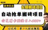 自动抢单搬砖项目2.0玩法超详细实操，一个人一天可以搞轻松一百单左右【揭秘】