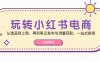 玩转小红书电商：从选品到上架，再到笔记发布与流量获取，一站式指南